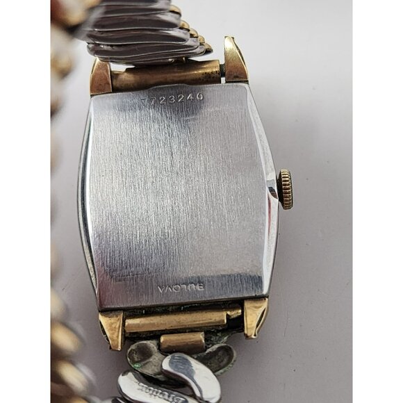 Vintage Bulova Mens Watch With Metal Bretton Expansion Band "Does Not Work"‎ - Picture 8 of 8